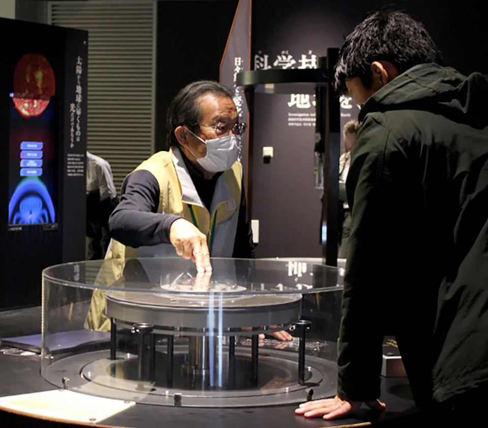 フロアガイドの様子