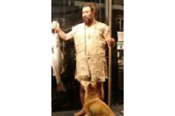 縄文人復元模型