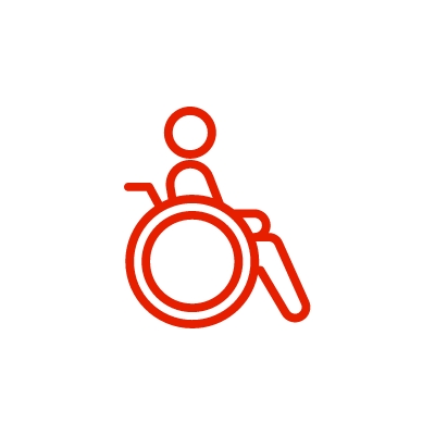 車いす・ベビーカーアイコン