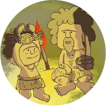 Paleolithic living (animation)